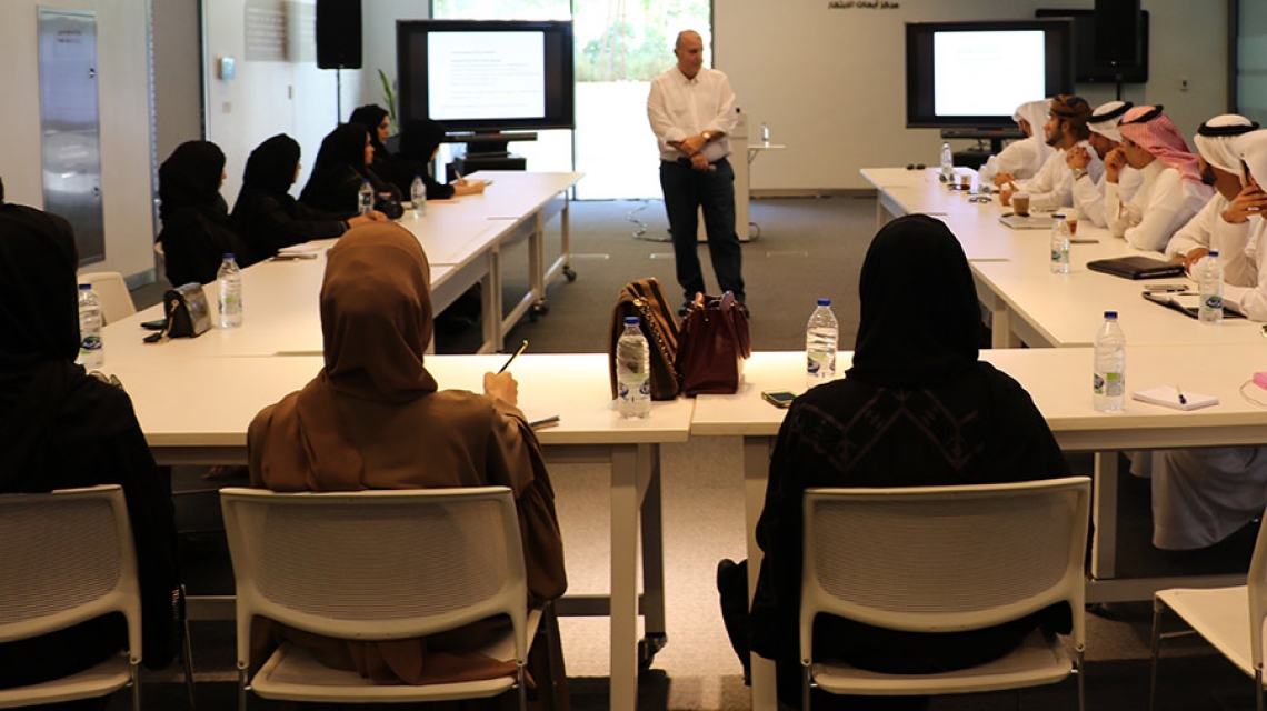 Masdar Institute hosts Sustainability and Innovation Workshop for Abdul Aziz Bin Humaid Leadership Program