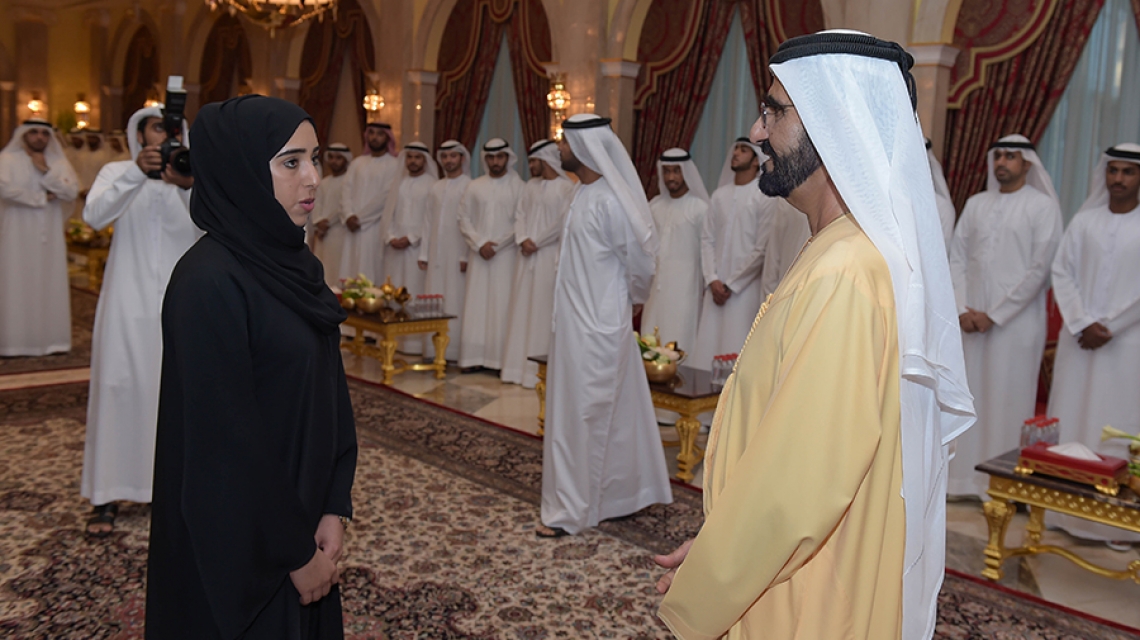 Sheikh Mohammed bin Rashid receives Masdar Institute Class of 2016 Graduates