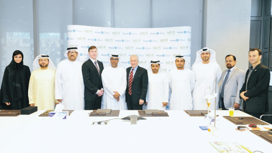 Masdar Institute and Tadweer Sign Research Agreement