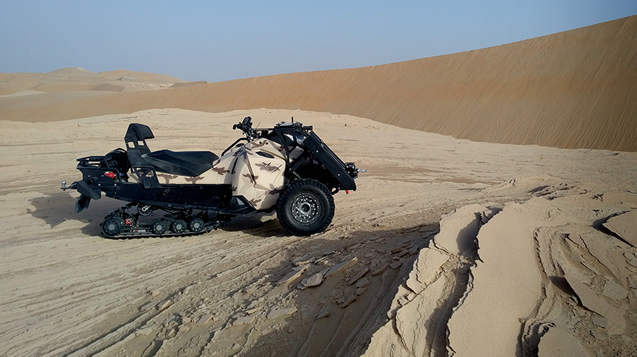 Masdar Institute Links up with QinetiQ and Sand-X Motors to Develop Automated Unmanned Rover System (URS)