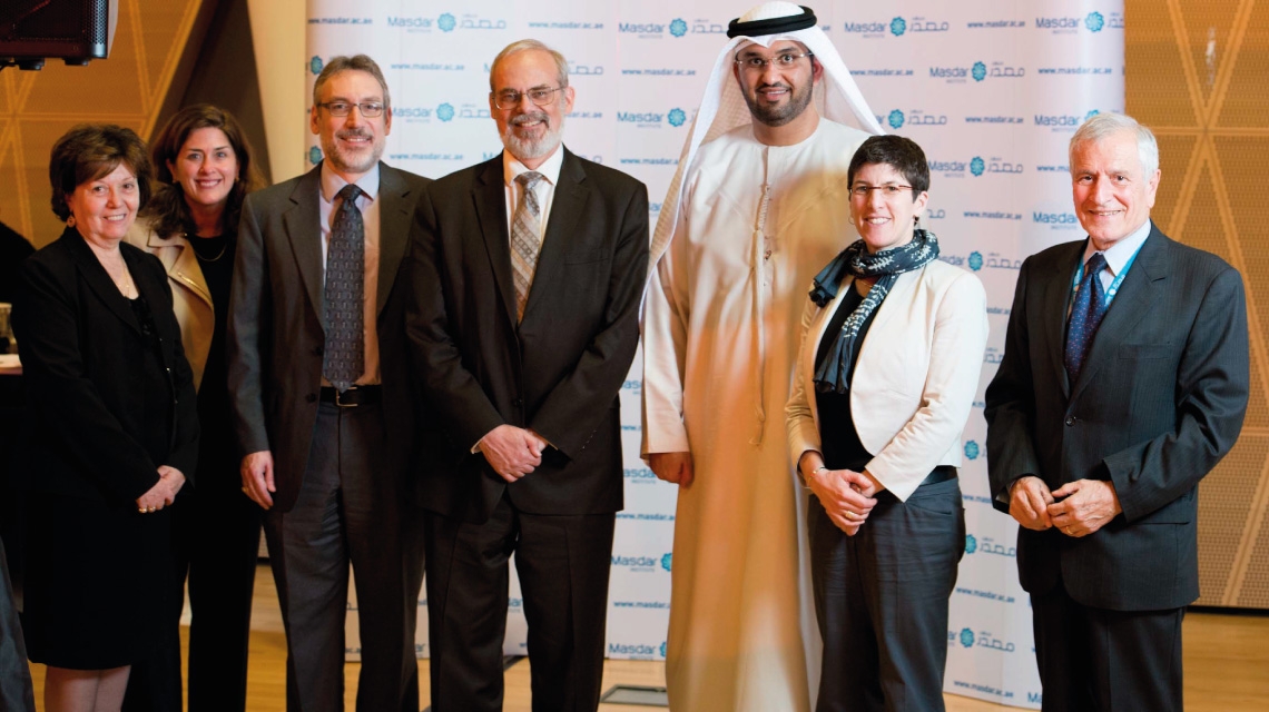 MIT Delegation in Abu Dhabi Visits Masdar Institute Campus