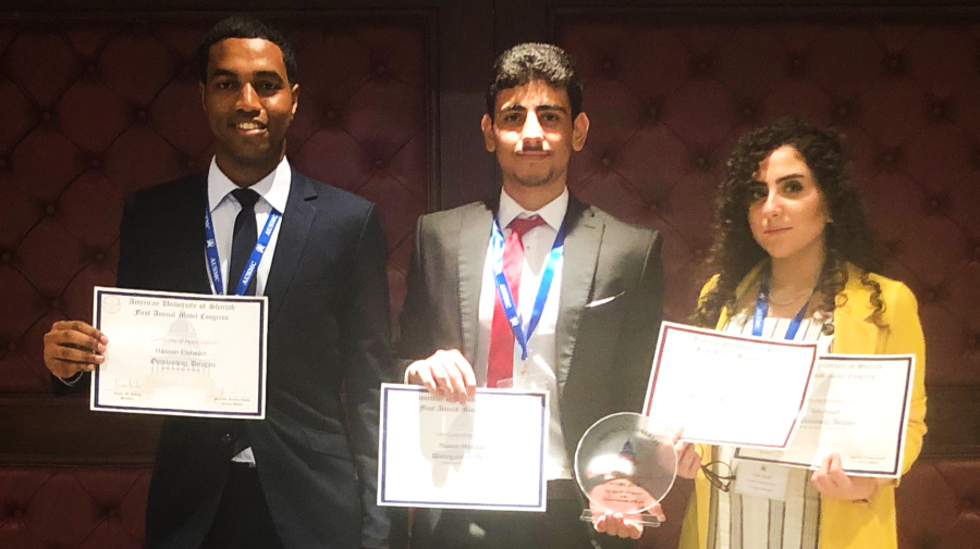 Debate Club Wins Best Delegation Award at  AUSMC 2018