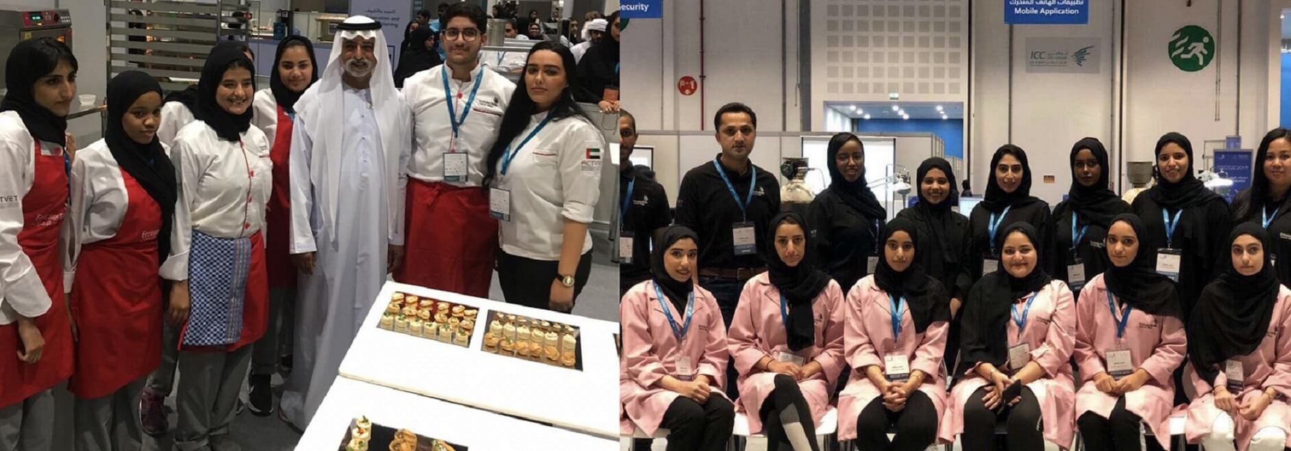 Five Khalifa University Students Win Honors at Emirates Skills 2019