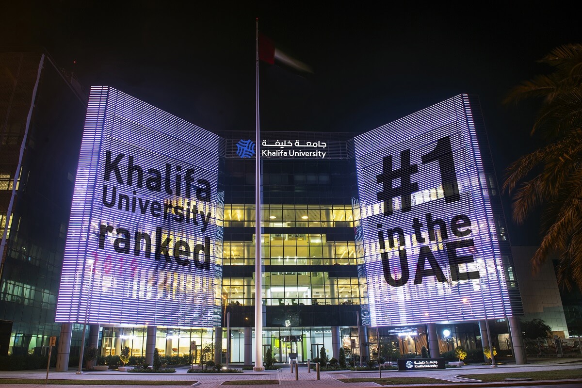 Khalifa University Tops in UAE, Second in MENA Region and among Top 200 Globally in THE World University Subject Rankings 2020 for Engineering and Technology