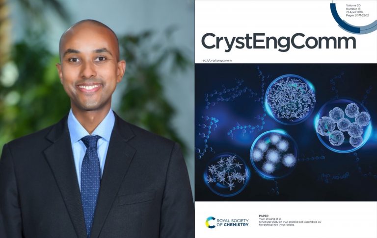 Chemistry Professor Joins RSC CrystEngComm Journal Advisory Board