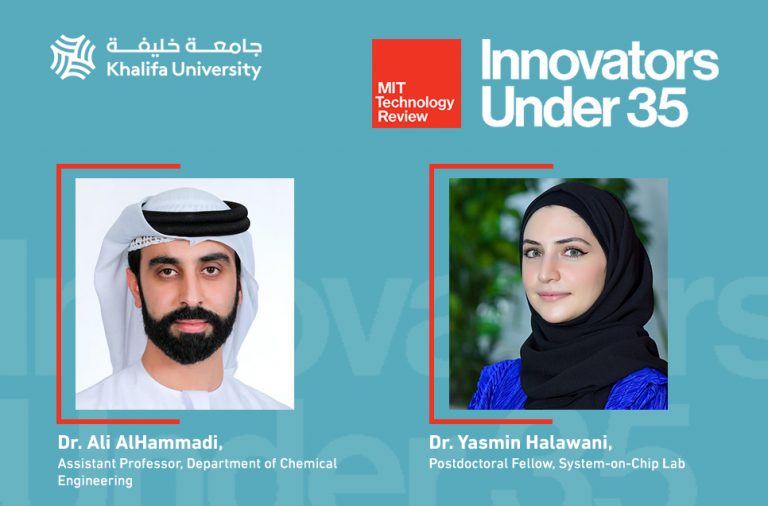 2021 Innovators under 35 List Names Two Winners from Khalifa University