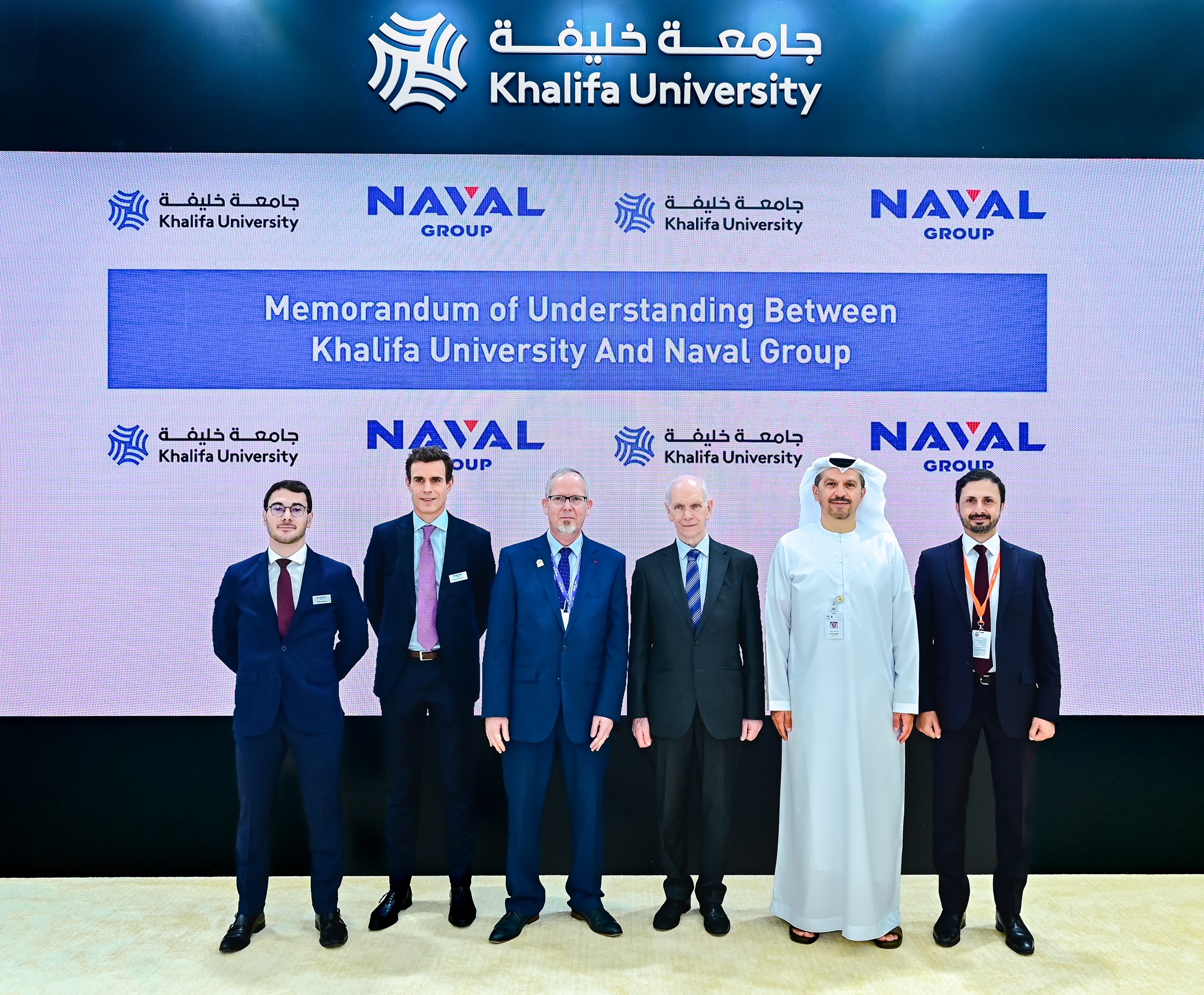Naval Group and Khalifa University Join forces to Collaborate on Innovative Research Fields to Support UAE’s Naval Industry