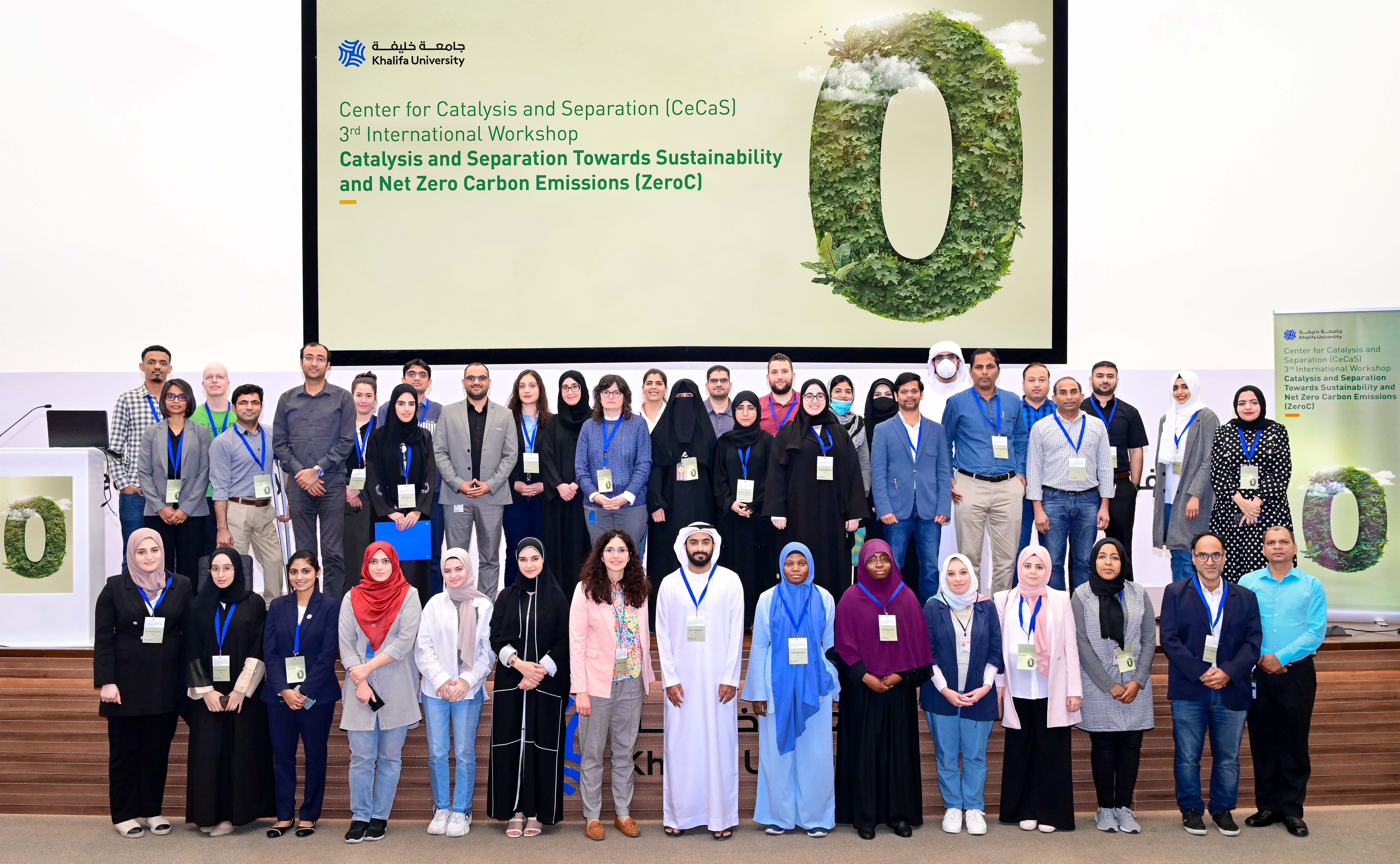 The Center for Catalysis and Separation (CeCaS) recently hosted its 3rd International Workshop on “Catalysis and Separation Towards Sustainability and Net Zero Carbon Emissions (ZeroC)”