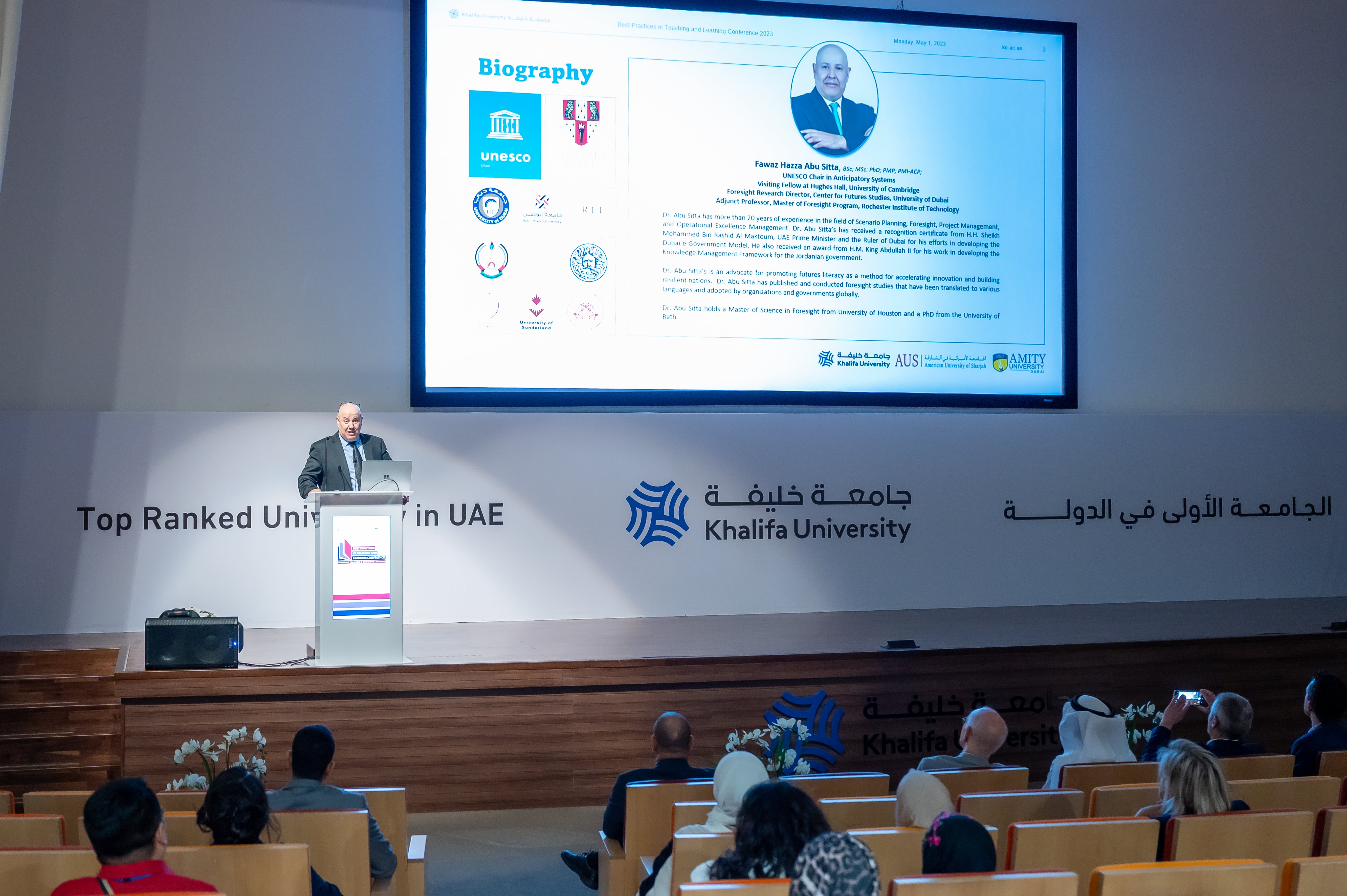 Khalifa University, American University of Sharjah, and Amity University Dubai to Individually Focus on Themes Relevant to the Region