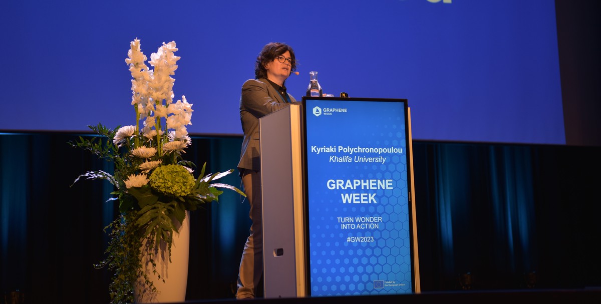 Faculty’s Research Paper at Graphene Week 2023 Sparks Hope for Clean Energy