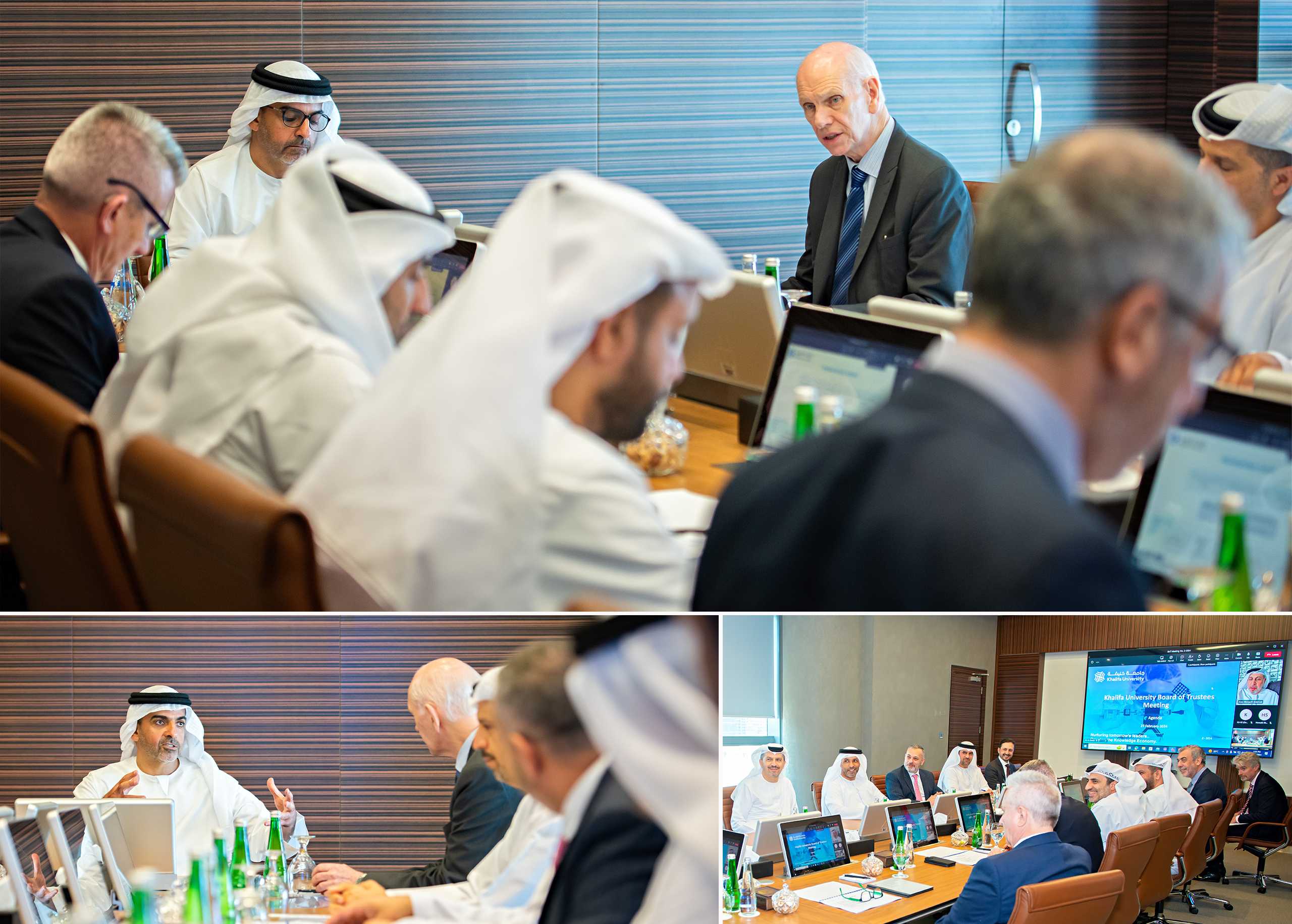 His Highness Sheikh Hamed bin Zayed Chairs Khalifa University Board of Trustees Meeting