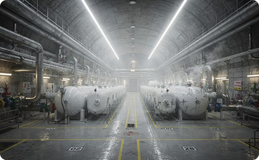 Hydrogen storage and geo-storage