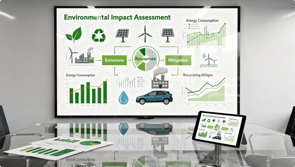 Life cycle analysis and environmental impact assessment