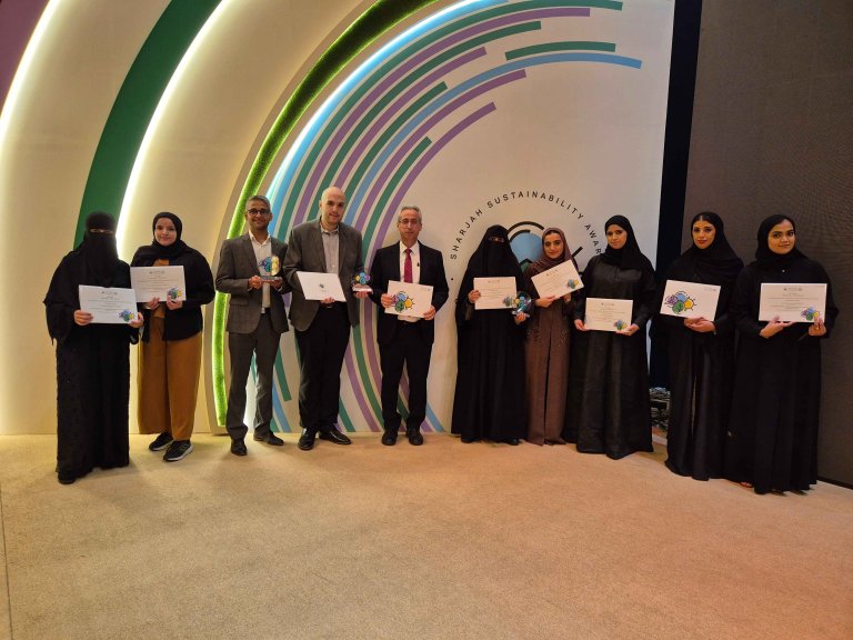 Khalifa University Teams Win Top Spots at 13th Sharjah Sustainability Award with Groundbreaking Green Solutions