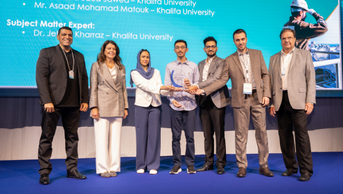 Khalifa University Wins Global Hackathon for Sustainable Water Desalination and Reuse in 2024