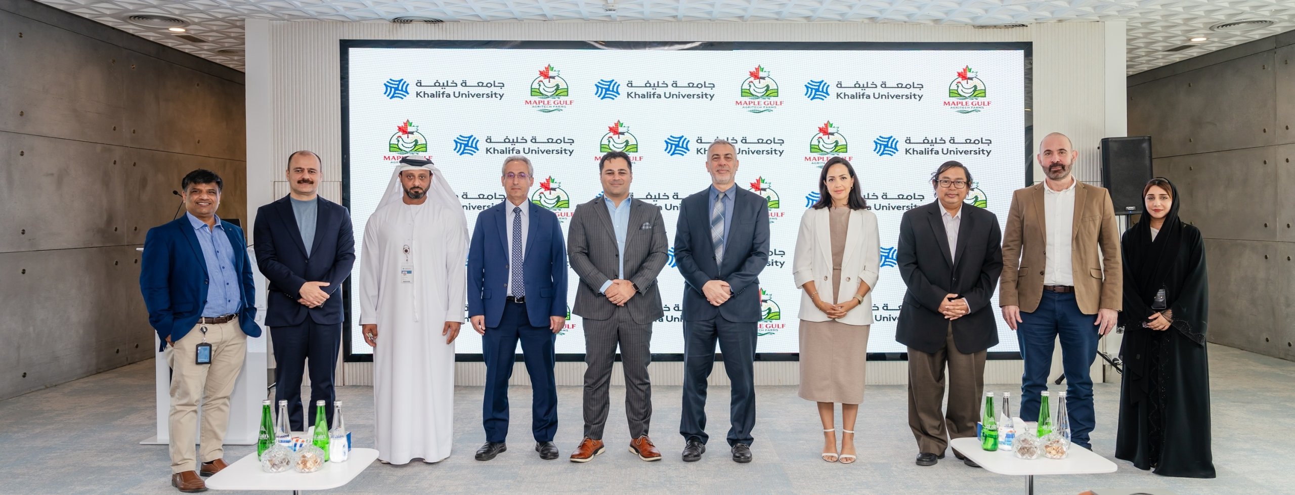 Khalifa University and Maple Gulf Sign MoU to Advance Research in Food Production, Circular Resource, and Agricultural Technologies