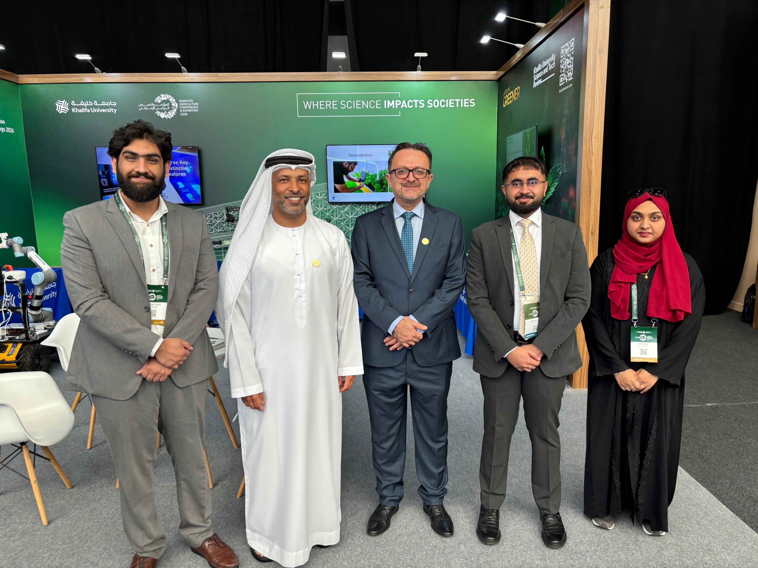 Khalifa University is Showcasing AI-Driven Agricultural Innovations at Second Emirates Agricultural Conference and Exhibition 2026