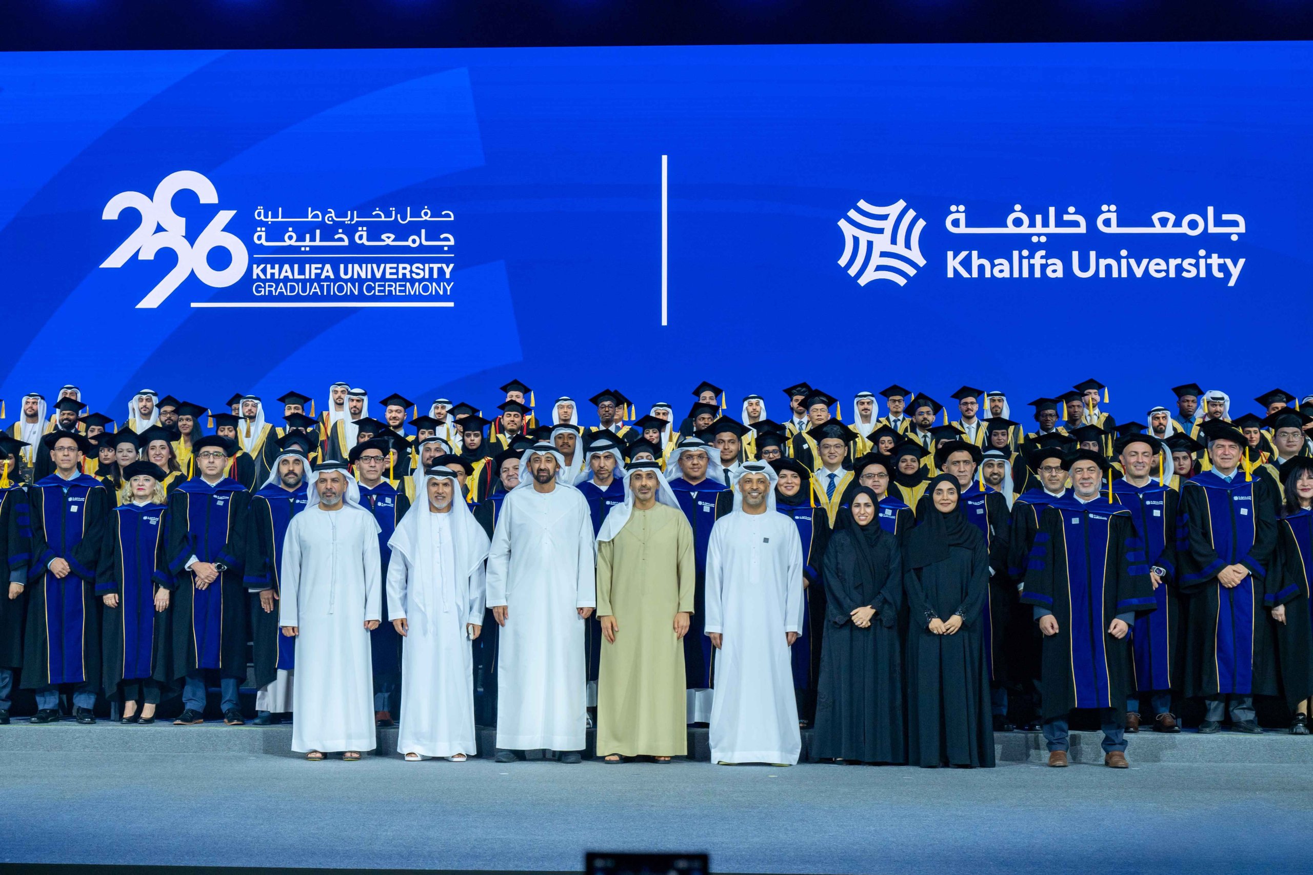 Under the patronage of the UAE President, Dheyab bin Zayed attends Khalifa University 2026 graduation ceremony