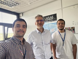 KU-ATLAS Group Students participates in the vdM scan programme at CERN