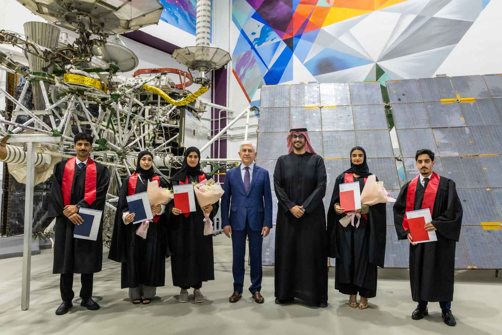 First Khalifa University–Moscow Aviation Institute Dual-Degree Cohort Graduates in Moscow